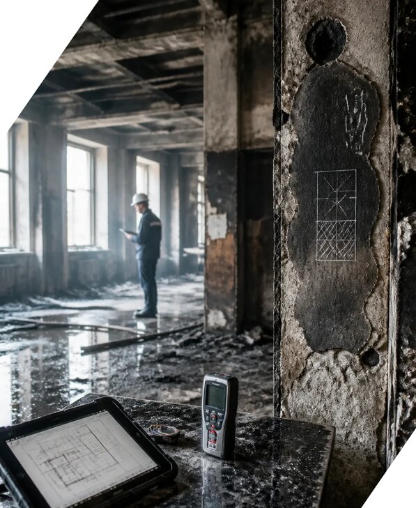 Обследование зданий после пожара в Серове от 15303 р. | ЭкспертизаРоссия